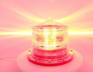 China 32.5CD Phosphate Battery Solar Aircraft Warning Lights 300LUX on sale