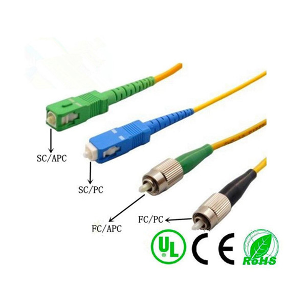 PVC LSZH Material Simplex Fiber Optic Pigtail 0.9MM 1M G652D G657A1