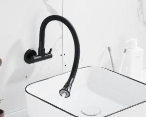 Buy cheap Wall Mounted Kitchen Hotel Single Hole SUS Concealed Basin Mixer product
