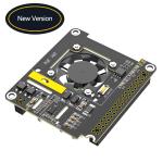 Raspberry Pi 5 PoE HAT with Cooling Fan and Automatic LED 5V 5A 25W IEEE 802.3af