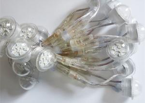 UCS1903 36mm Smart LED Pixel Lamp With 3 Core Waterproof Clear Connector