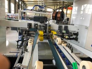 China High Speed Single Piece PLC Corrugated Box Stitcher 600pcs/Min on sale