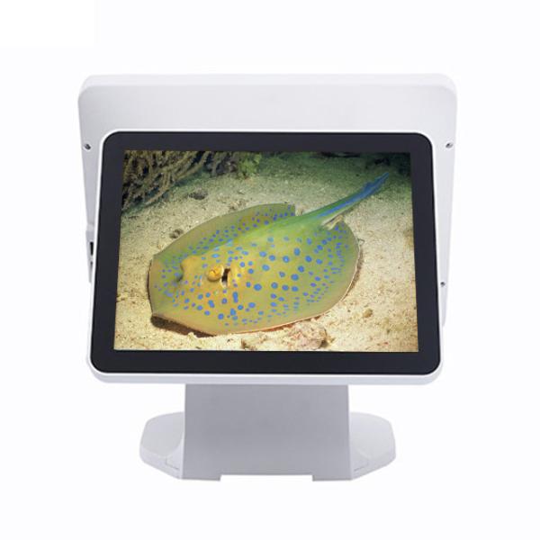 Quality Stable Retail Touch Screen Cash Register For Small Business , Intel Celeron I7 Pos Dual Monitor for sale