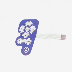 Buy cheap Irregular Shape PET Tactile Membrane Switch With Glossy Matte Surface product