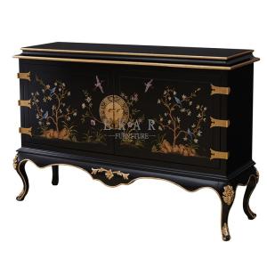 China Country console table painted console table console table mirror set FH-112 on sale