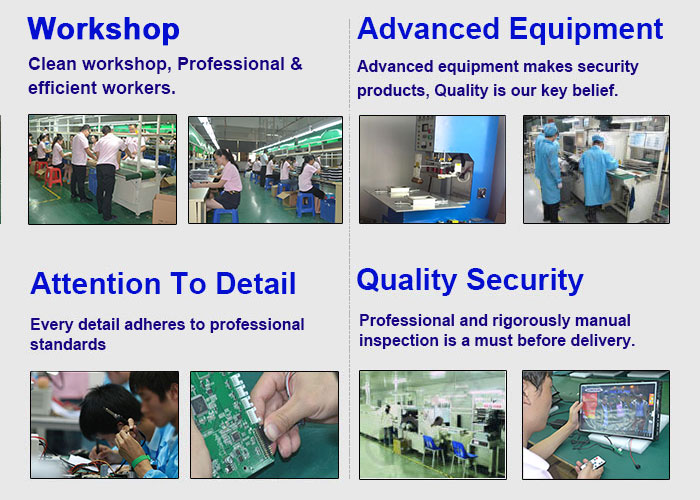 Open Frame Led Advertising Screen HD 1280X720P Video Resolution With Push Button