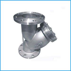 JIS standard Y pattern Strainer flange end