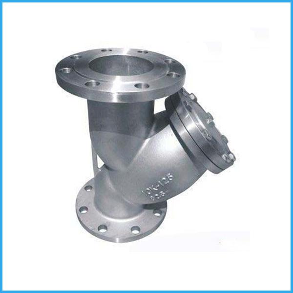JIS standard Y pattern Strainer flange end