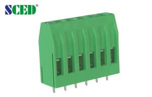 Buy cheap Green 300V PCB Solder Terminal Block With Single Level For Power Supply product