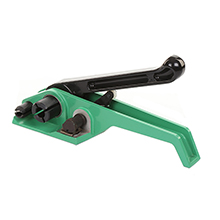 Mini Power Table Strapping Machine Semi Automatic Plastic Tray Table Top Banding Machine