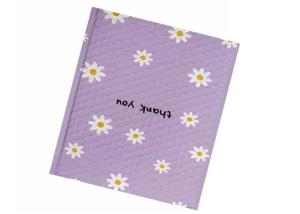 Self Seal Custom Printed Poly Bubble Mailers For Shipping , Mailing , Packing