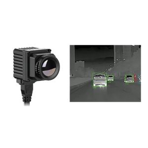 Buy cheap 384x288 17μm Vehicle Mounted Thermal Camera with Intelligent Alarm product