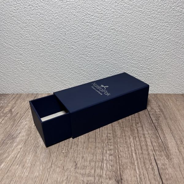 Rectangle Drawer Wrist Watch Packaging Boxes Custom Paper Packaging Box With Sleeve