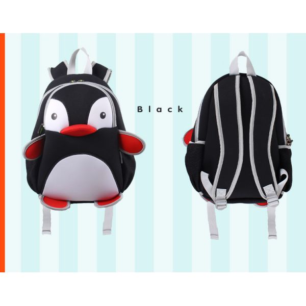 Penguin Design Preschool Animal Backpacks For 1 Year Old Double Shoulder