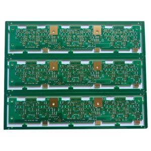 Buy cheap 300mmx100mm Military PCB Board With Yellow Solder Mask Color 1.2mm Thick product