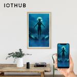 4k Wifi NFT Picture Frame 1G DDR3 32 Inch 43 Inch 55 inch Multi OSD language