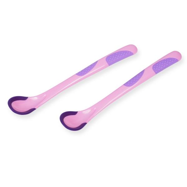 Quality PP TPE BSCI Color Change Soft Tip Baby Feeding Spoon for sale