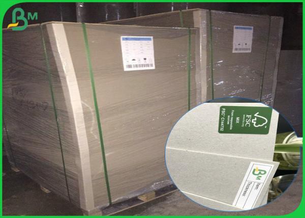 Quality High Density Grey Chipboard Sheets 300gsm - 2600gsm 70*100cm Size SGS Approved for sale