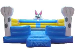 China Children'S Inflatable Bounce House , 0.9mm PVC Blow Up Jump House on sale