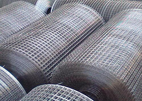 Square Electro Galvanized Welded Wire Mesh Heat Resisting Design