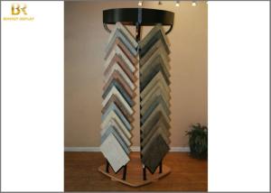 Premium Flexible Tile Showroom Display Stands / Metal Flooring Display Racks