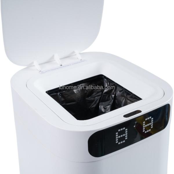 Automatic Trash Can 4 Gallon Self Sealing and Self-Changing Smart Trash Can