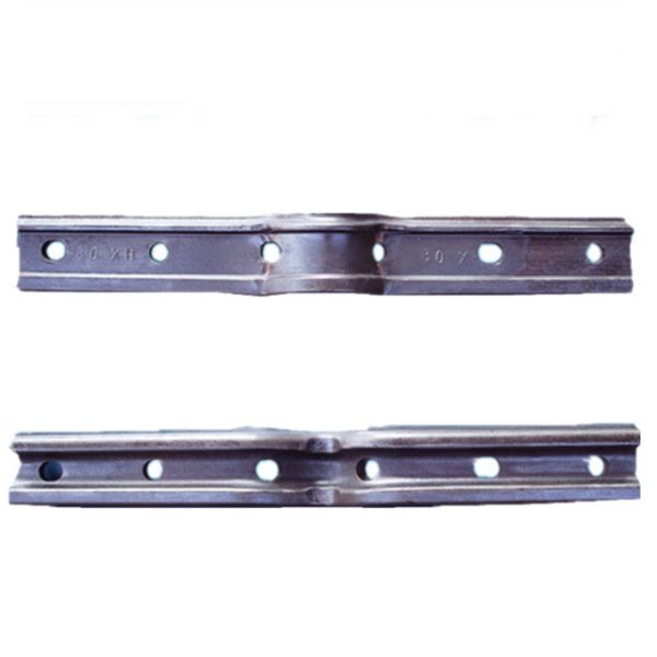 Forging Casting Joggled Fish Plate 4 Holes For UIC54 60 Stell Rails