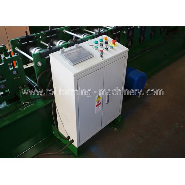 Z Beam Boltless Shelving Roll Forming Machine Online Punching