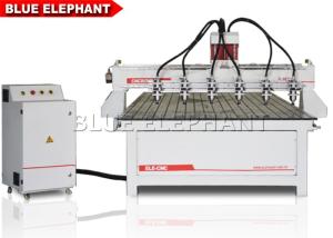 China Taiwan doublenut ball screw,imported square guide rail , Cheap 4 Axis CNC Rotary Table Foam Cutting Machine on sale