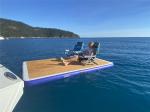 Drop Stitch Inflatable Floating Water Lounge Raft Inflatable Swimming Float