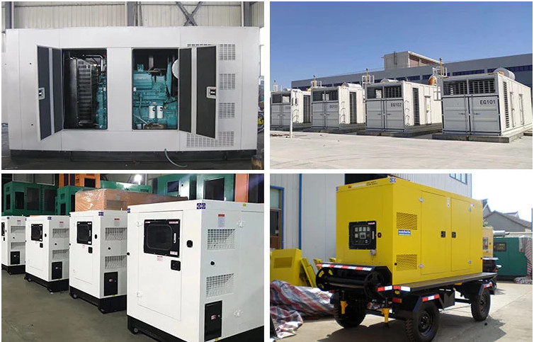 Small silent Weichai diesel generator set for home or small factory in remote area