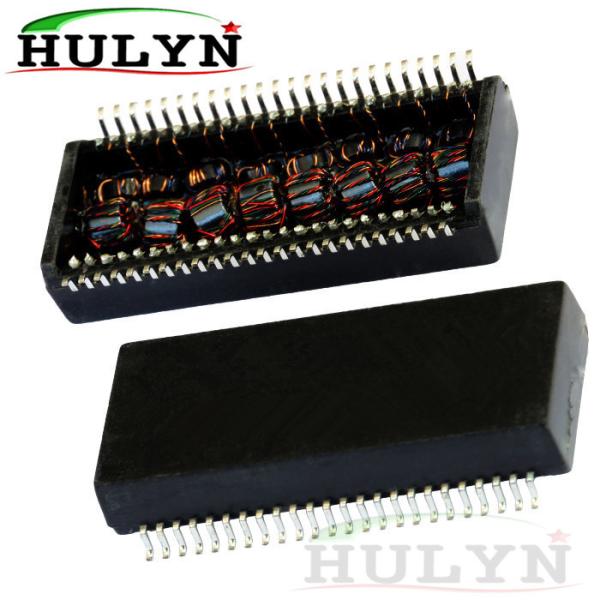 Quality Quad Port, 10100 BASE-T Ethernet Transformer Modules, SMD, Rohs for sale