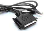 Modem Console Parallel Printer Cable 28AWG Al Foil Wire Gauge RJ45 8P8C Plug