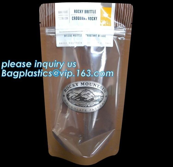 Transparent bopp/opp square block bottom bags with side gusset,Bopp Block Square Bottom Bag,Clear Square Bottom Bags,Can