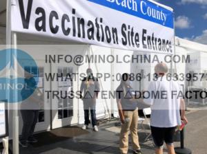 China One Lane Drive Up Screening Tents For Corona Virus 19 on sale