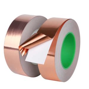 China ESD Copper Foil 99.99% Copper LCD Electromagnetic Shielding Tape on sale