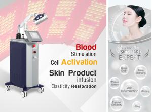 China High Safety Led Light Facial Machine , Led Pdt Machine For Acne Treatment on sale
