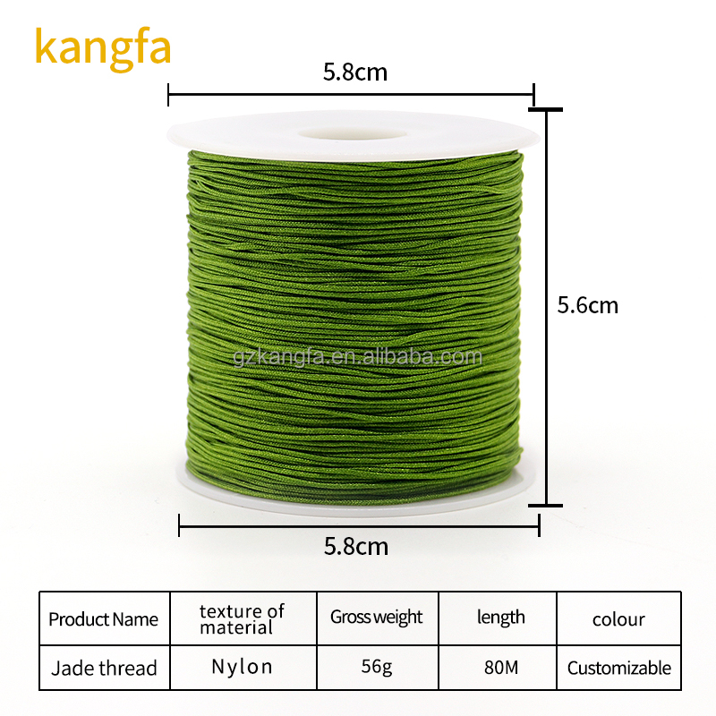 DIY Tassels Beading String Chinese Knot Cord/Rope/Thread for Macrame Cord Bracelet