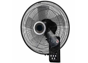 China 16 Oscillating Electric Wall Mounted Fan 3 Speed 4 Blade 220V 60Hz on sale