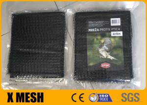 China 20mm Hole Size Plastic Netting Fence 7g Per Square Meter Green Color For Bird Proof on sale