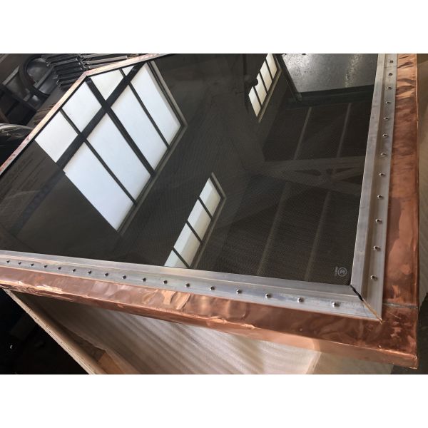 10MHz Radiation Shielding RF Shielded Windows Glasses Al Alloy Frame 1200 X 900mm