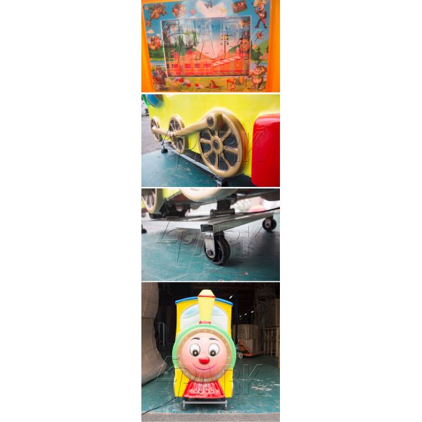 Thomas Coin Operated Kiddie Ride Arcade Games Machines Train Ride On Track