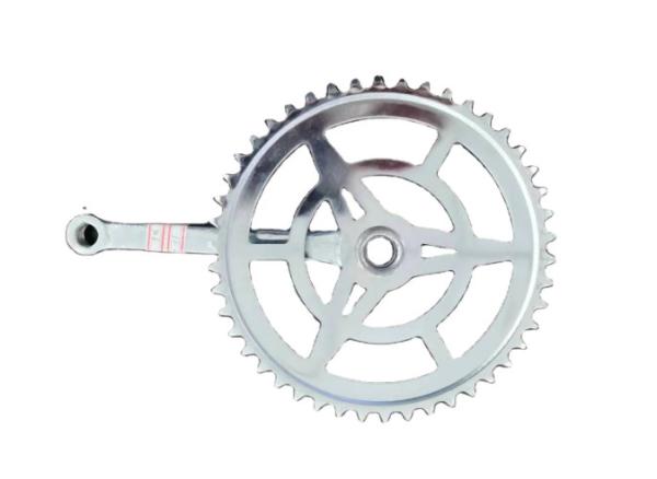 Quality High Strength Road Bike Crankset Single Speed 48T Custom Made for sale