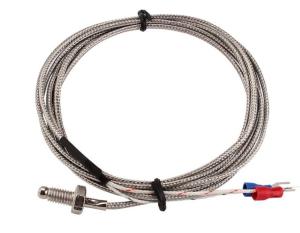 Buy cheap platinum RTD Temperature Sensor M6 Thread Pt100 With Shielded wire product