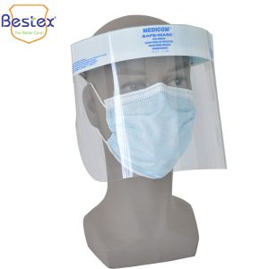Buy cheap Transparent Plastic FM 3219 Fogless Safety Face Shields product