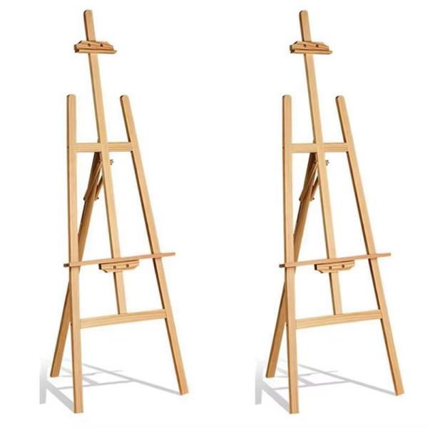 Quality Adjustable Wooden Easel Stand Wedding , Multi Purpose Canvas Easel Stand OEM for sale