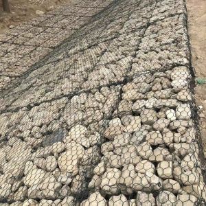 PVC Coated Wires Gabion Mattress For Flexible And Permeable