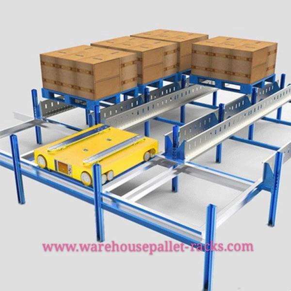 Quality Storage Shelves Flexible Operation Radio Shuttle Racking for sale