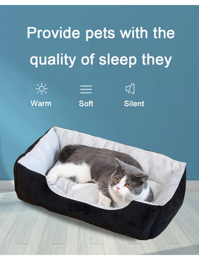 Non Slip Pet Calming Beds Kennel 110cm Breathable Cat Dog Nest Ventilated