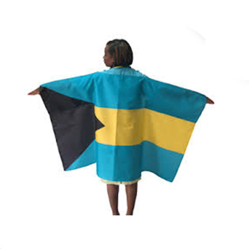 Custom Logo Digital Printing Flag Cape Flying Style 4 Color Fastness